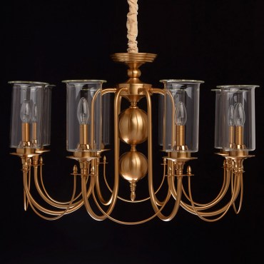 Люстра подвесная MW-Light 481012708 Аманда 8x60W E14